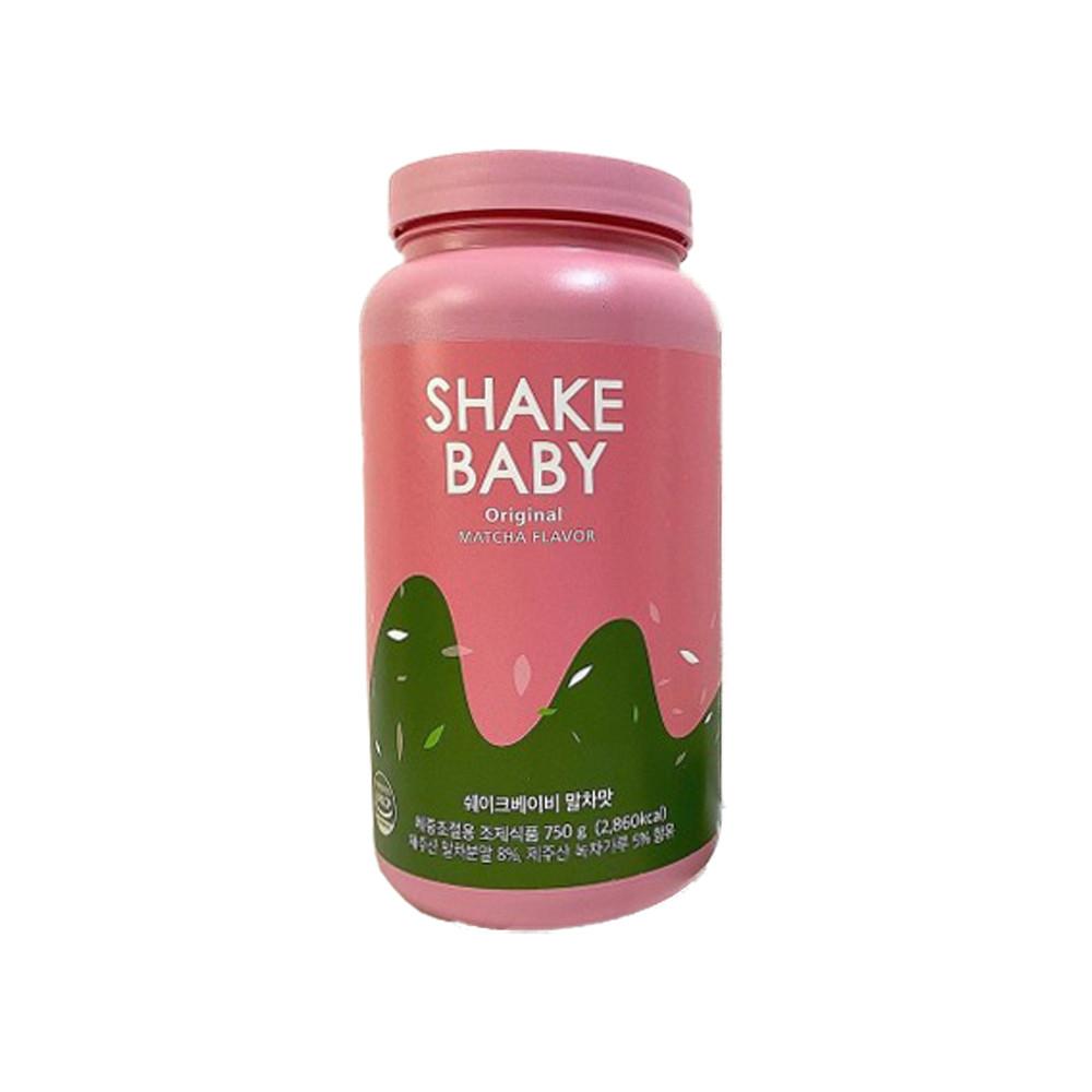 소울네이처푸드 쉐이크베이비 다이어트 단백질 쉐이크 말차맛 750g [원산지:상세설명에 표시]