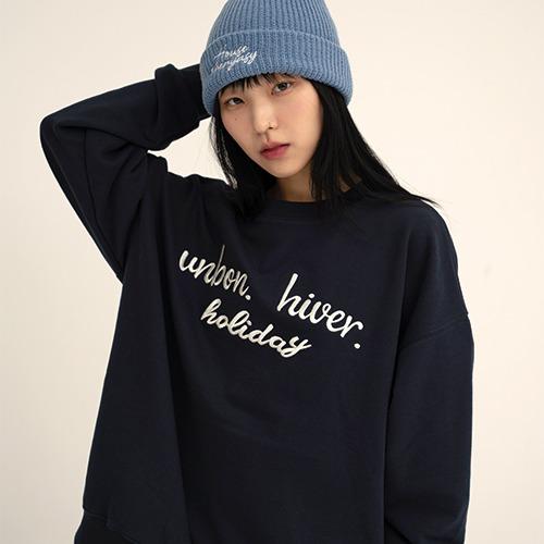 Un bon hiver Sweatshirts - Navy