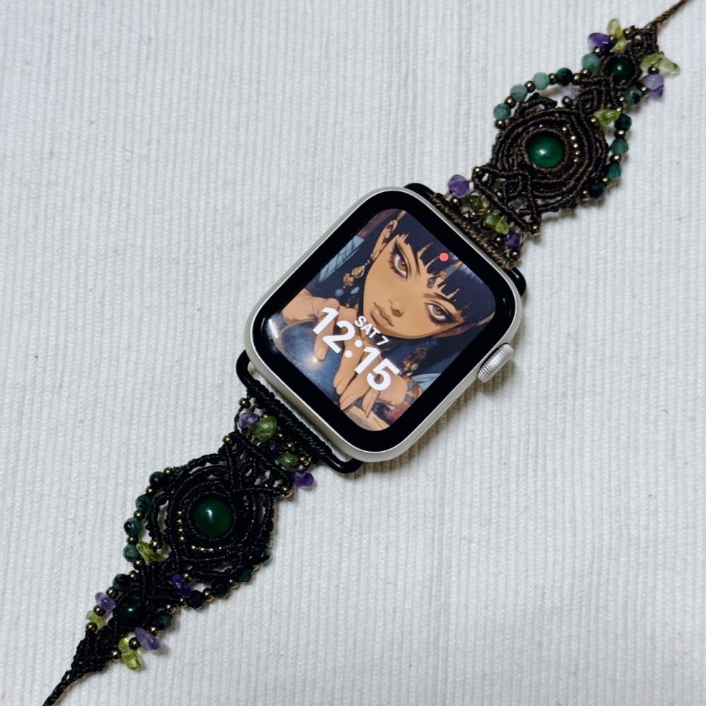 공존하는 숲 Coexisting Grove 애플워치 매듭 스트랩