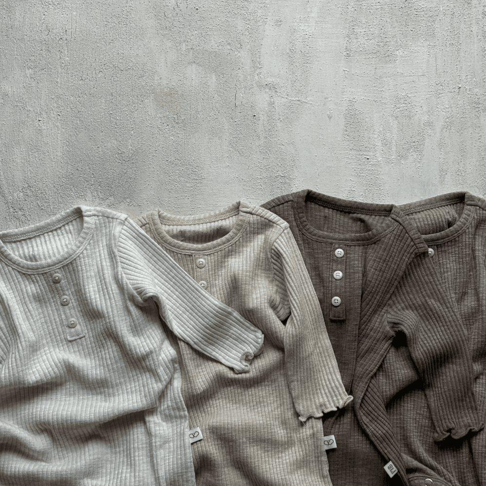 노아 바디수트 - 피카부 아기옷 바디수트 내복