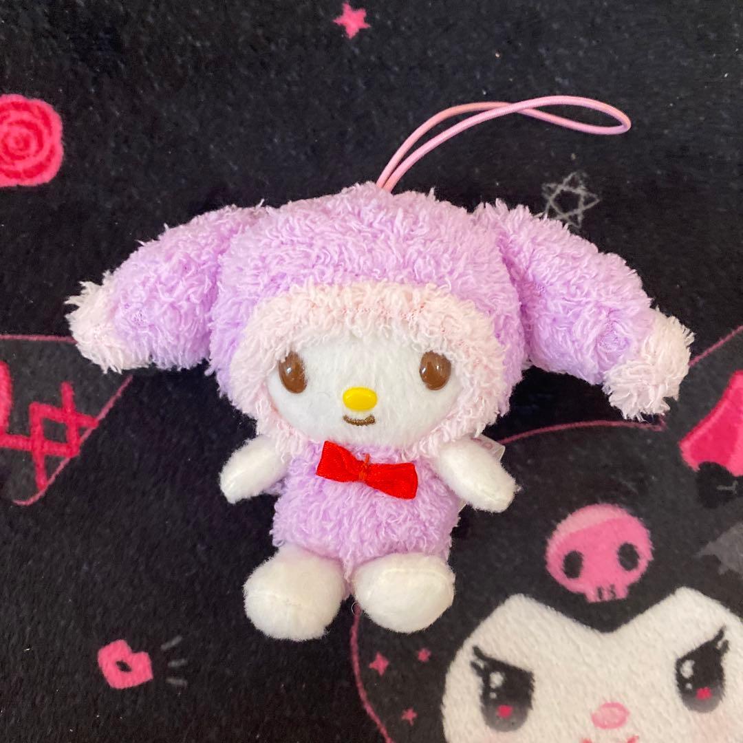 サンリオ マイメロ ガールズスタイルマスコット ストラップ パープル 2013