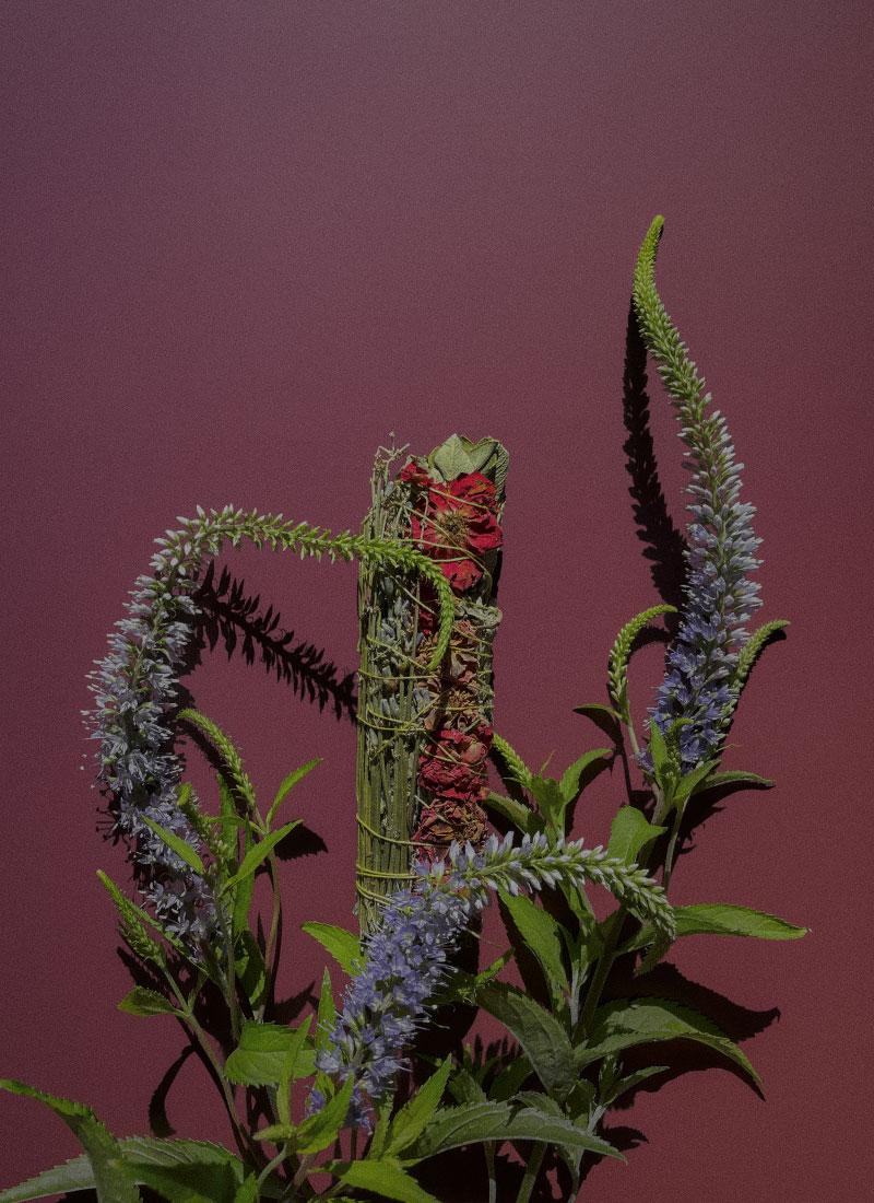 코랄 플라워 가든&세이지 스머지 스틱