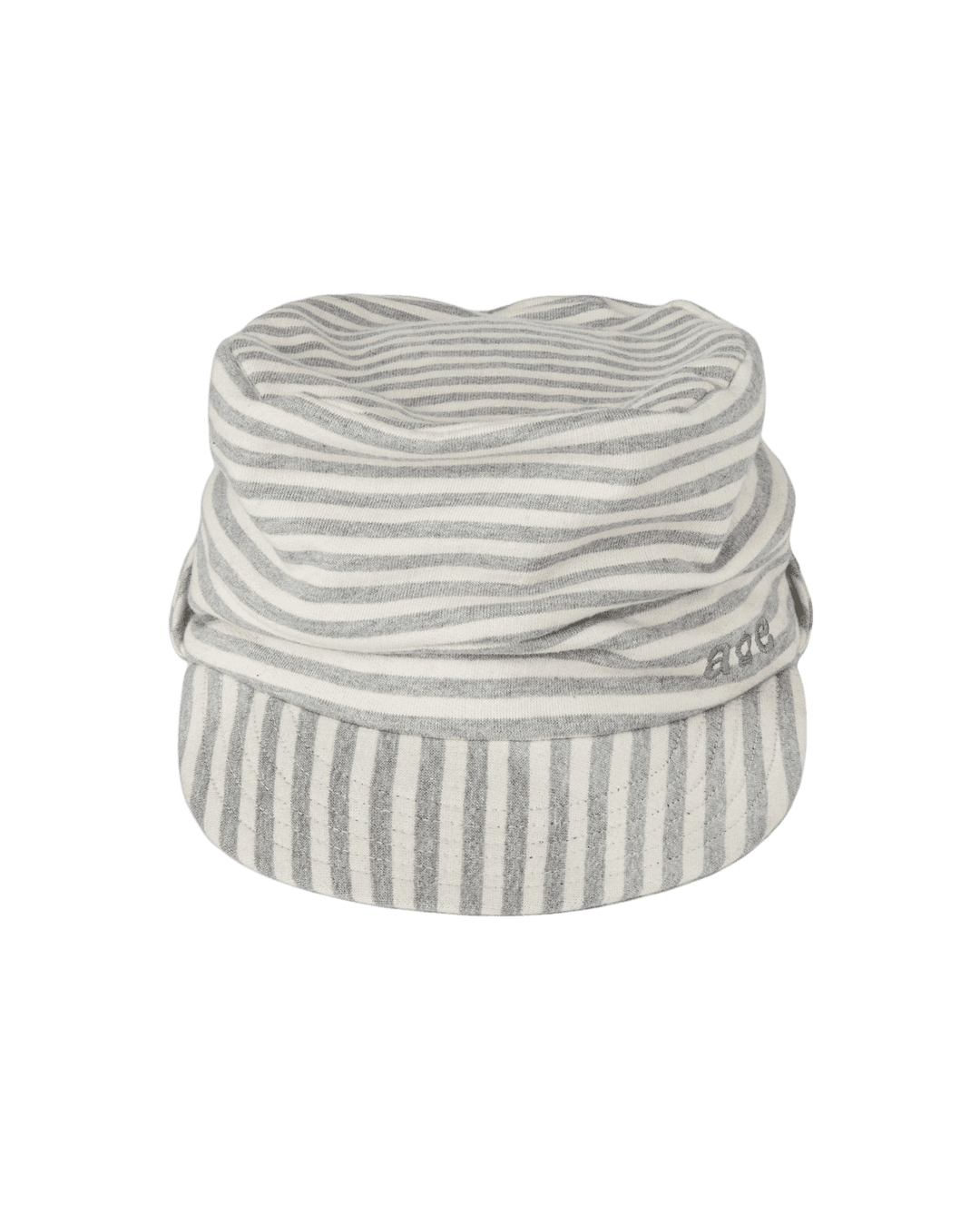 [4/6 예약발송] STRIPE PILED CAP [GREY]