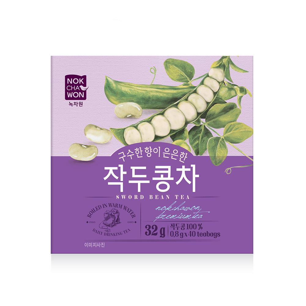 [녹차원] 작두콩차 40티백 (4면)