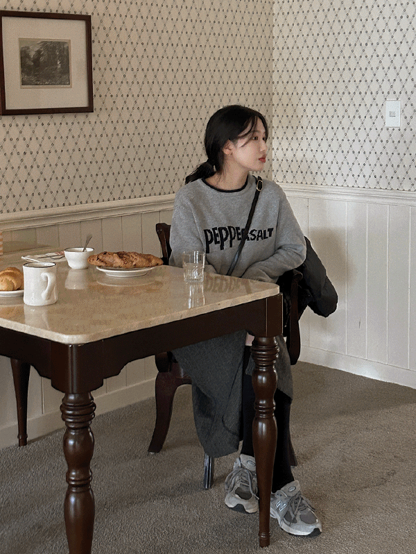 페퍼솔트 레터링 울니트