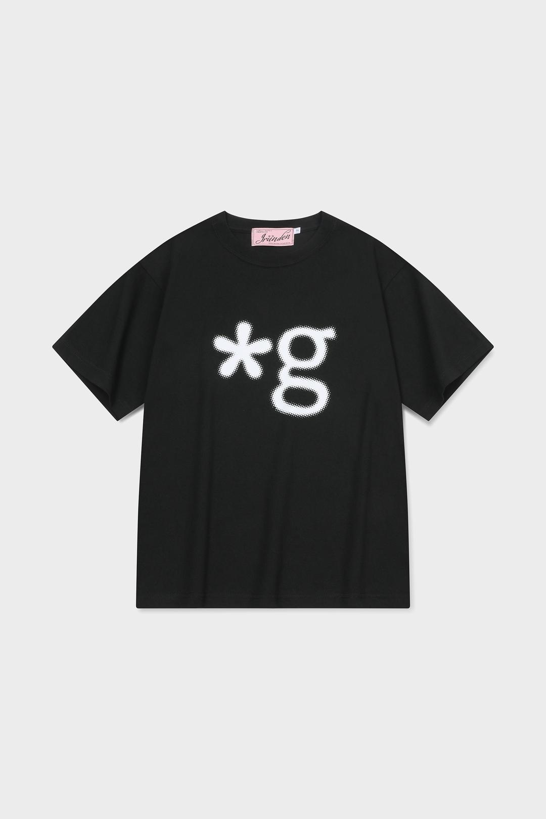 [5월 26일 예약발송] DOT LOGO T-SHIRT (BLACK)