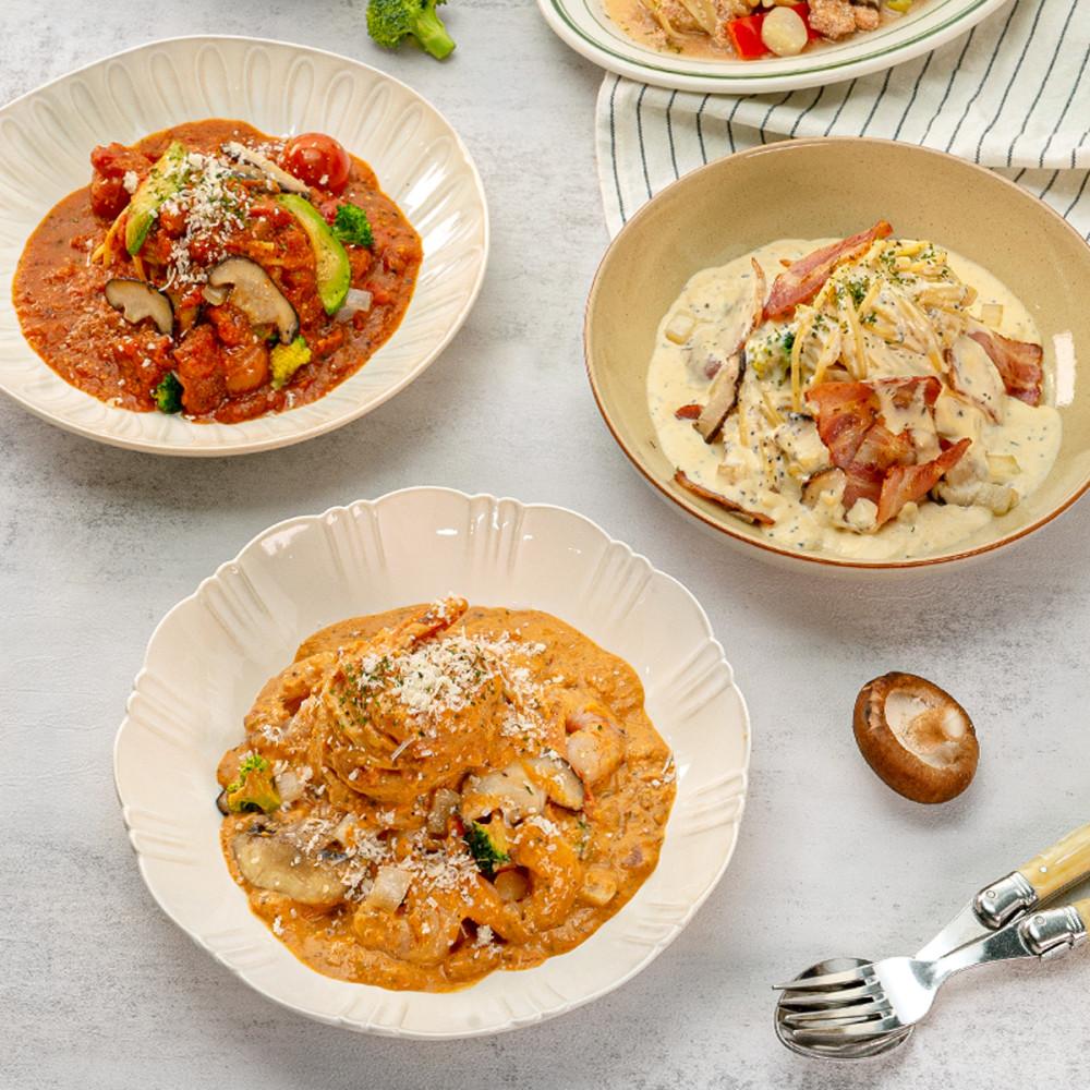 셰프 수제소스 파스타 2인분 5종 쿠킹박스 전참시 밀키트 홈파티 캠핑 음식