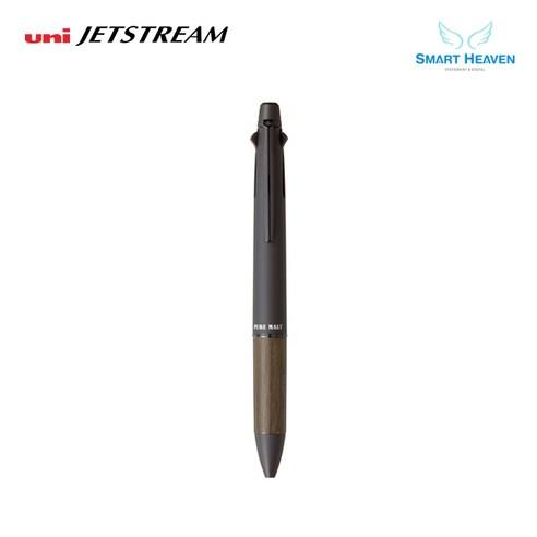제트스트림 퓨어몰트 멀티펜 0.5 + 0.7 mm, 블랙 + 레드 + ..., 1개