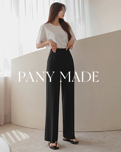 [MADE]푸딩 와이드 밴딩슬랙스(2023 봄시즌.ver) (S~XL사이즈)