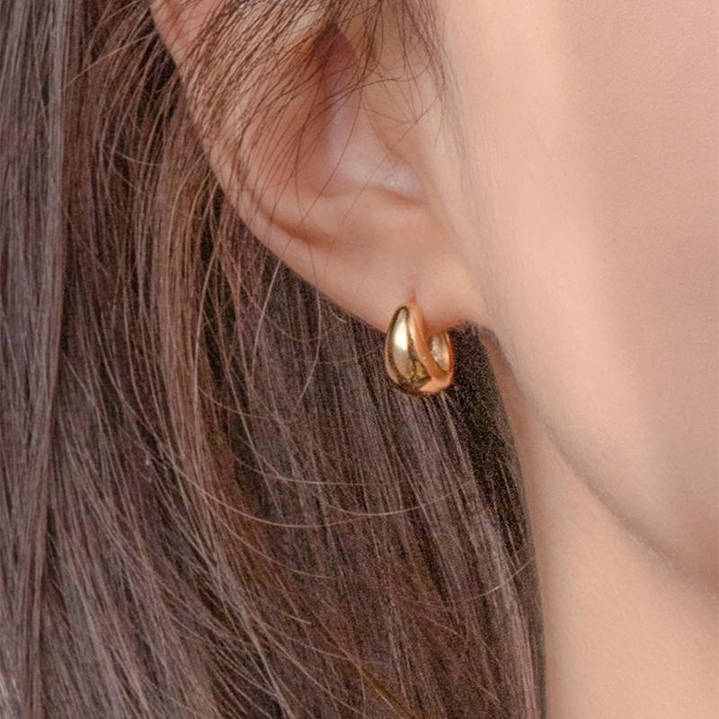 [선미,혜리,고윤정,소주연, 이세영,김세정 착용]ROUND DROP RING-S