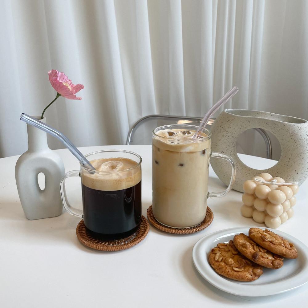 내열 유리 머그컵 홈카페 버츄오 네스프레소 커피잔