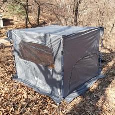 등산용 바람막이 쉘터 중형(160*145*130Cm) 3~4인용/등산 낚시 캠핑