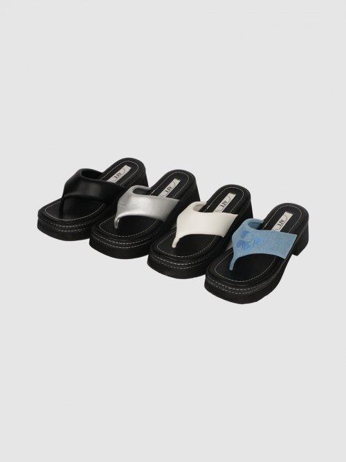 Padded flip flop (4color)