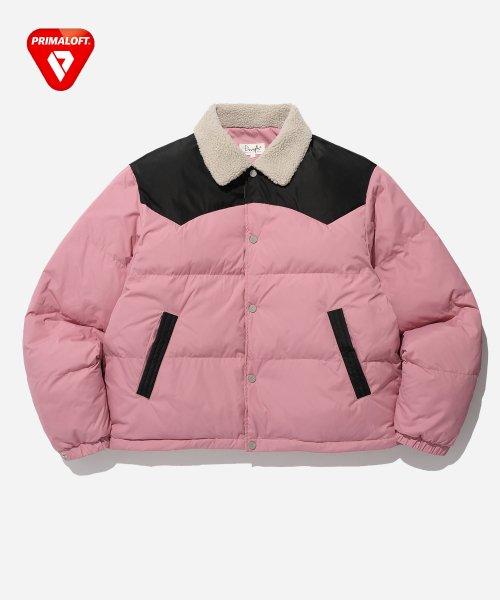PHYPS® BOA WESTERN SHORT PUFFER PINK