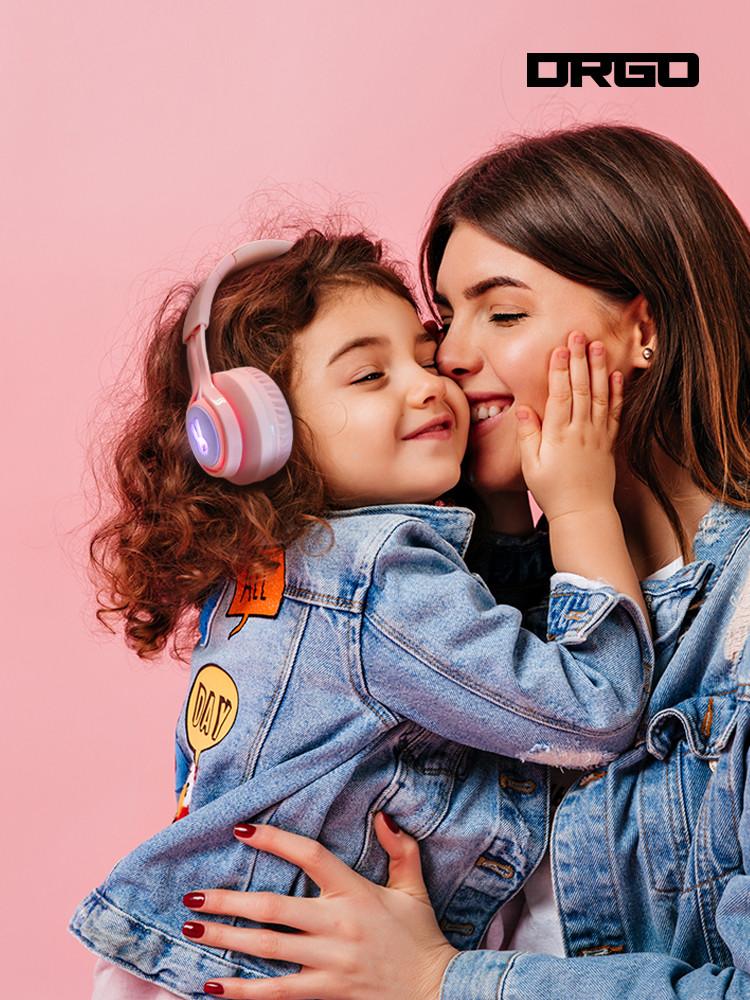 디알고 LED블루투스 어린이 유아 교육용 청력보호 무선 키즈헤드폰 BH06CK + 포토리뷰 이벤트