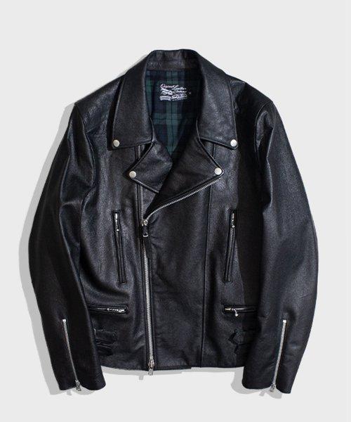 모터사이클 라이더자켓 고트스킨