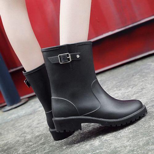 여성장화 레인부츠 미들부츠 키높이워커 레인21