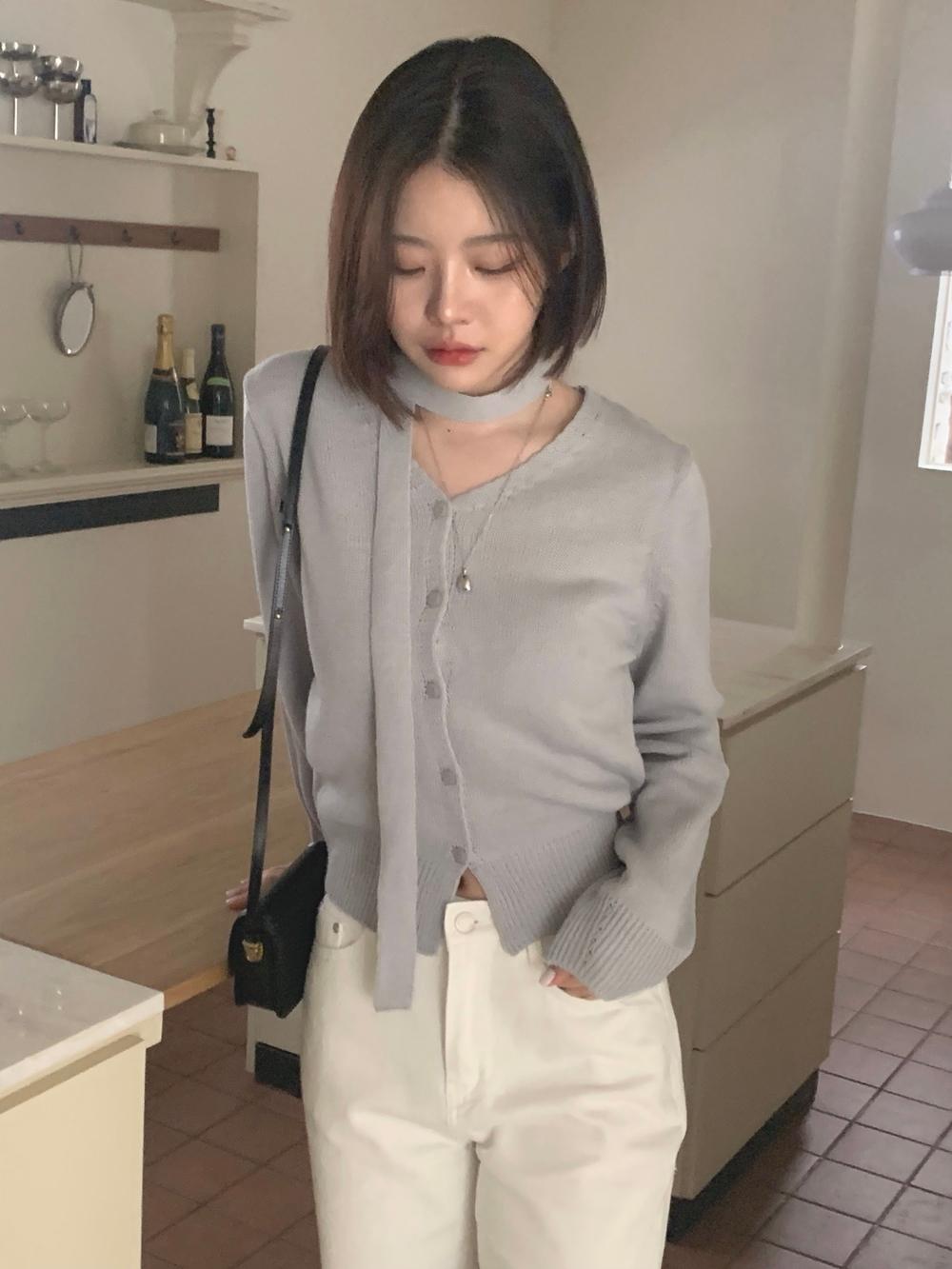 스모그 타이 cardigan