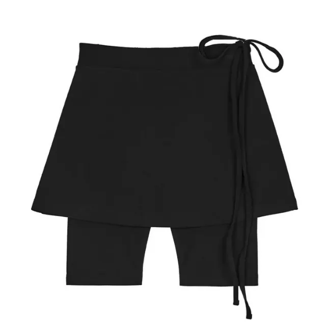 [🍪뉴진스치마/y2k] 쿠키 발레코어 밴딩 치마바지 2color