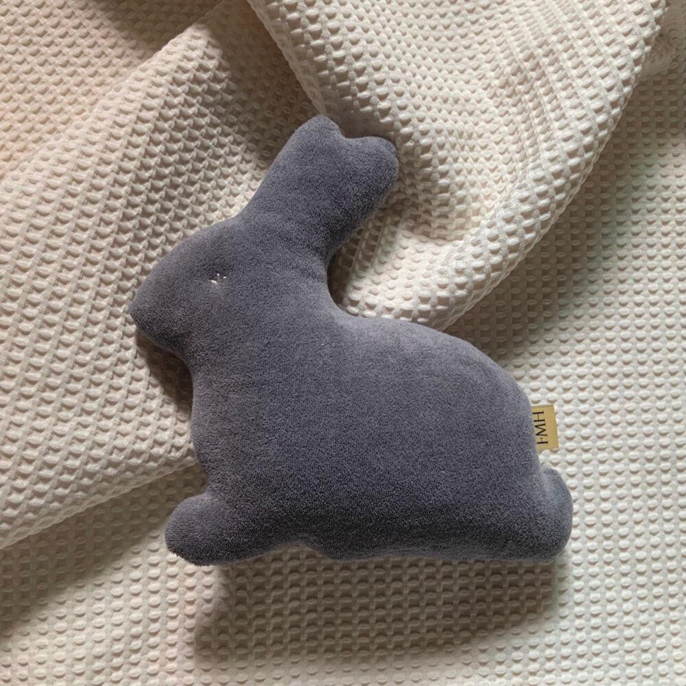 [FMH] 토끼 쿠션 미드나잇 그레이 - Rabbit Cushion Midnight Gray
