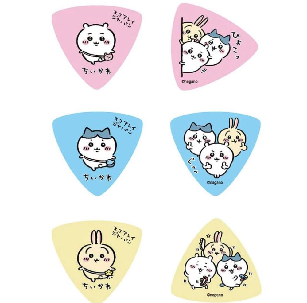 스코어레이 재팬 치이카와 기타 픽 피크3종