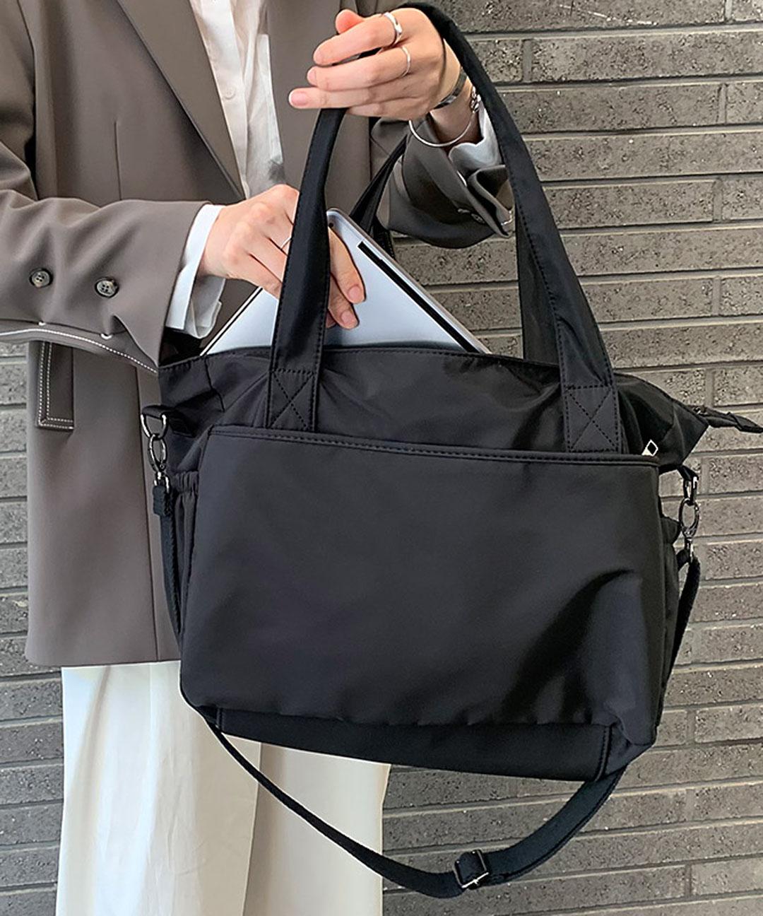 코디백 [자체제작] 가벼운 방수원단 노트북수납 빅사이즈 가방 빅백 쇼퍼백 기내용 여행가방 1073 코디백