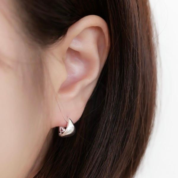 Bold Droplet Earrings (Silver 925)