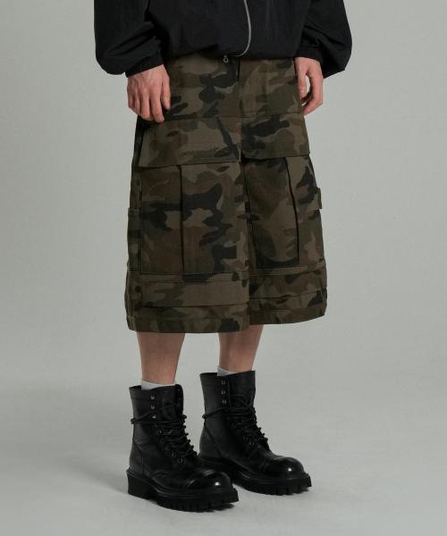 Ignis Maxi Cargo Bermuda Shorts Multi
