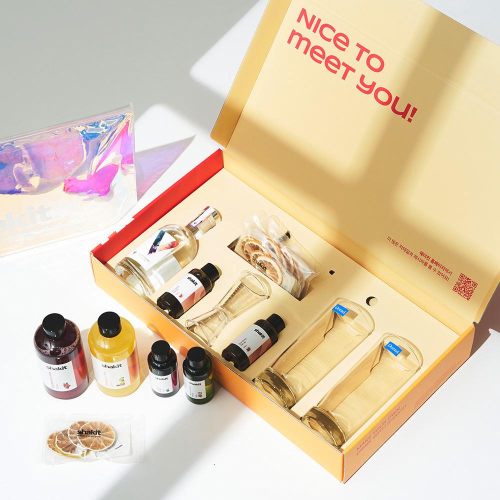 쉐이킷 하이볼 선물세트 / 얼그레이&모히또 보드카 하이볼 [원산지:원산지 표기 의무대상 아님]