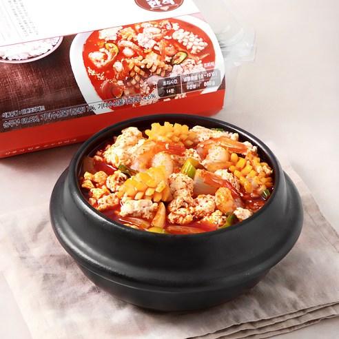 바른식 강릉식 짬뽕 순두부찌개 밀키트, 860g, 1개 - 간편식 | 쿠팡