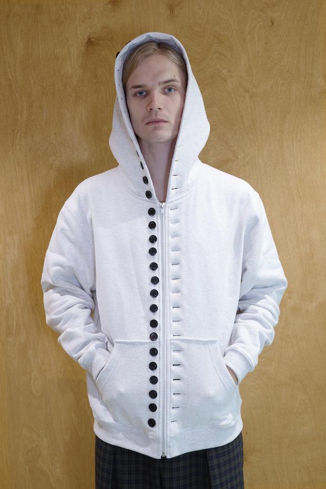 지초이 [jichoi COMFORT] 23-002 ZIP SHIRT (GRAPHITE) - 위시버킷