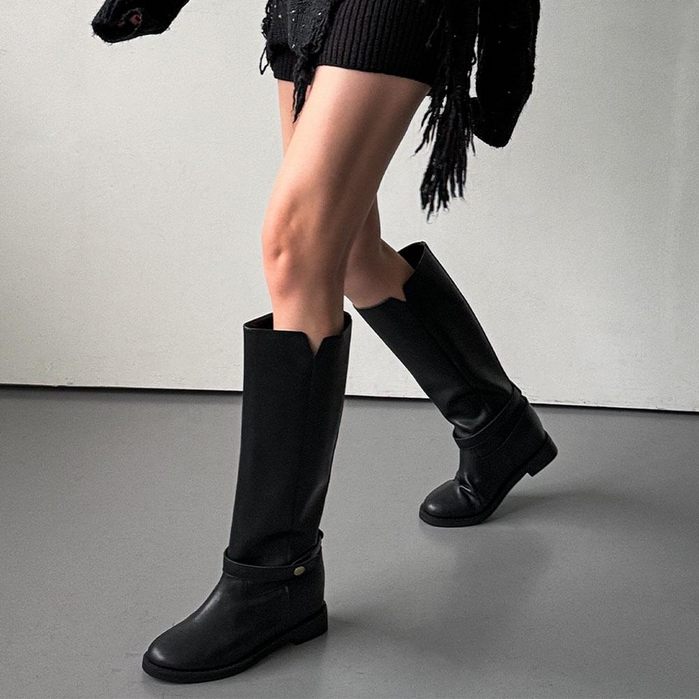 [29CM단독]NOVA Long boots_ black 노바 롱 부츠 5.5cm