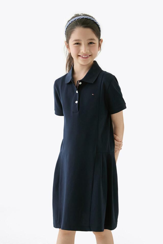 플리츠 폴로 원피스