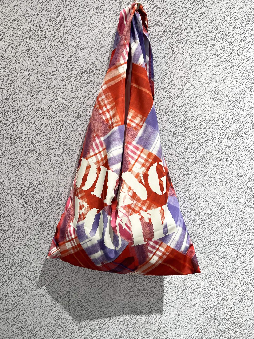 TROMPE LOEIL SHOPPER BAG_RED