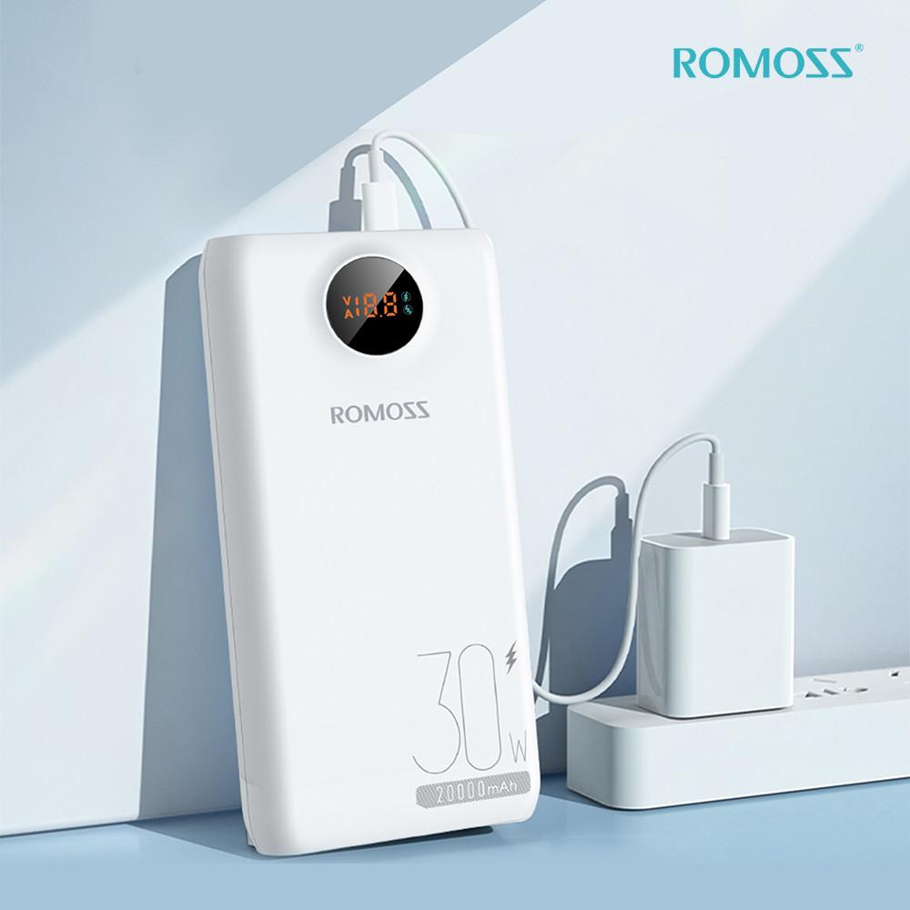 로모스 30W 고속충전 LCD잔량표시 20000mAh 대용량 보조배터리 SW20S Pro