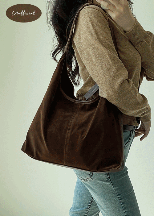 유어 (🚀당일발송) (2만장돌파) 유어 클레오 y2k 스웨이드 보부상 숄더백