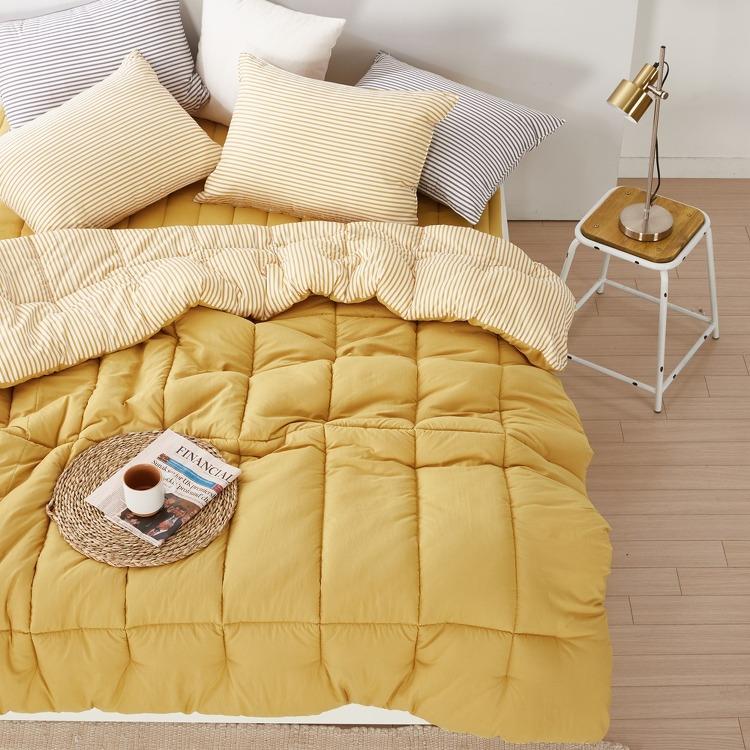 친환경 이불솜 고온워싱 양면 리버시블 마이크로 차렵이불 이불세트 SS/Q 3color