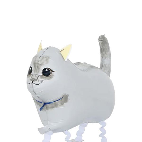 Walking Cat White