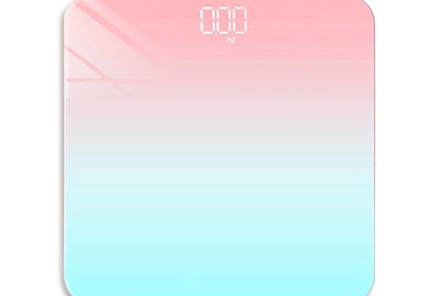 디지털 LED 레인보우 체중계