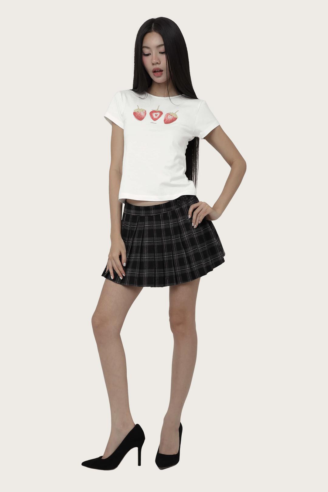 [ Pre-order ] Red strawberry pastel top