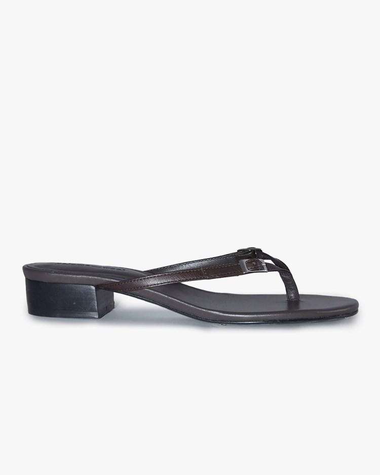 Mica Slide Sandals Brown