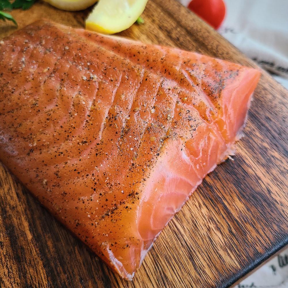 노르웨이 훈제 연어 [콜드 스모크 그라브락스] 브렉퍼스트 화이트 와인 안주 살루메리아 [원산지:노르웨이]