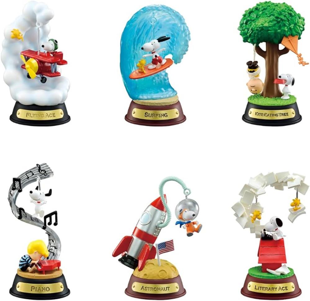 리멘트 스누피 Snoopy SWING ORNAMENT 6종 피규어 /일본 직수입