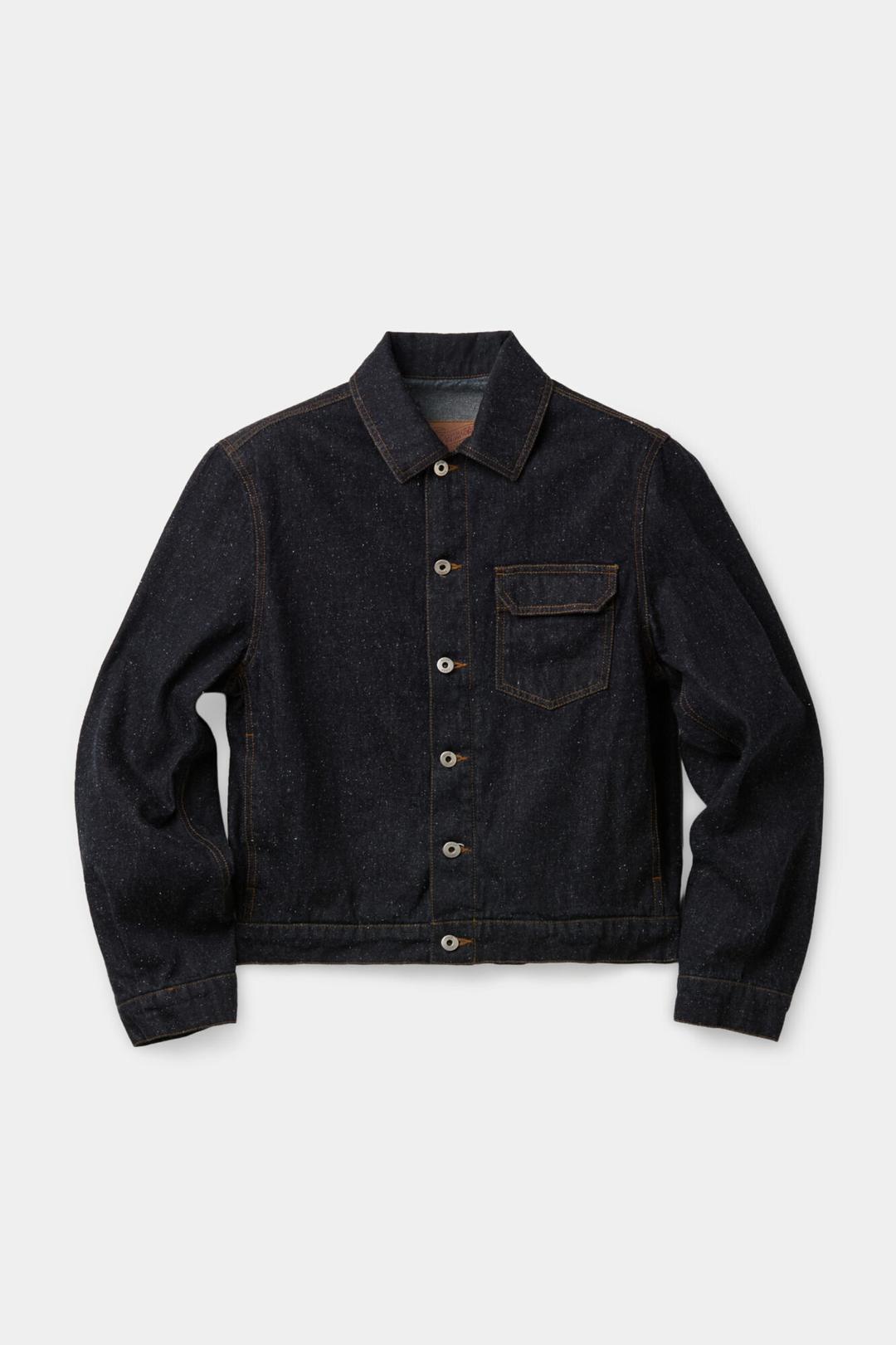 [4/9 RESERVED DELIVERY] Neff cotton one pocket trucket jacket (Indigo)