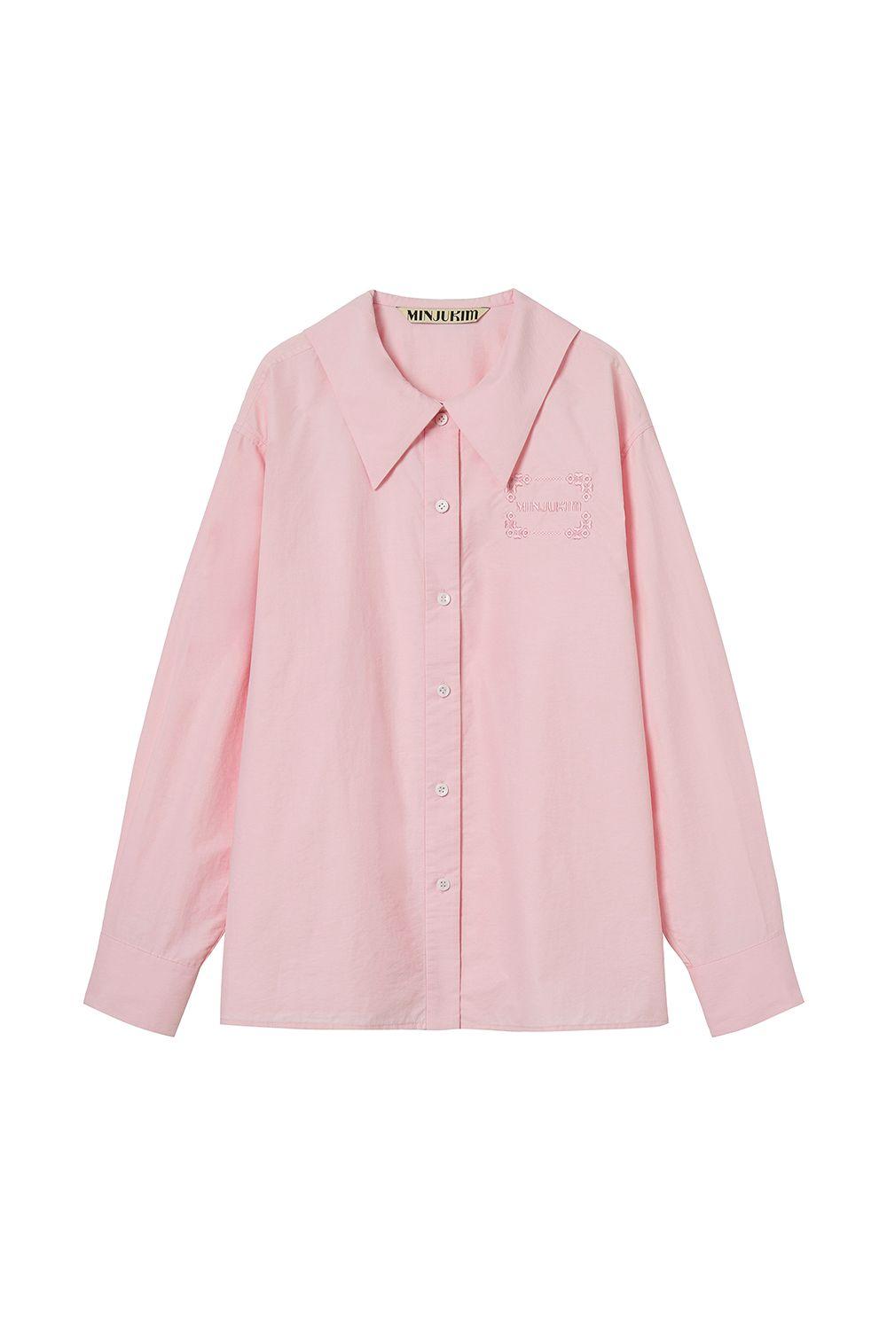 BOJAGI SAILOR COLLAR SHIRT - PINK