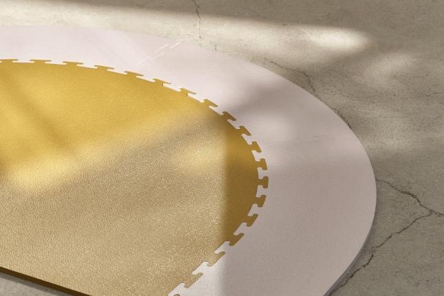 [오늘의딜] 써클매트 '하프문' 152 x 104 cm