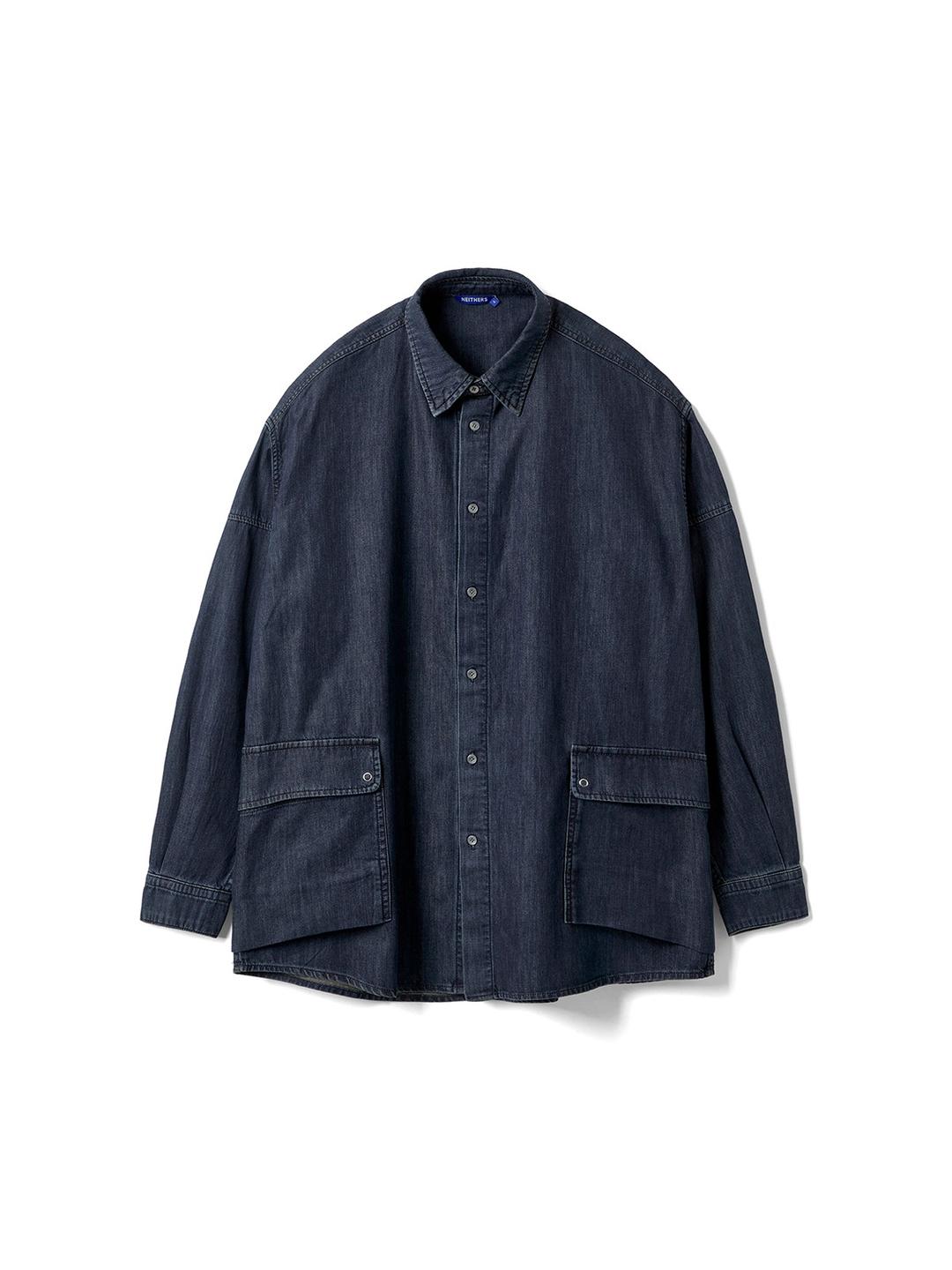 Gardener Denim L/S Shirt Jacket (Indigo)