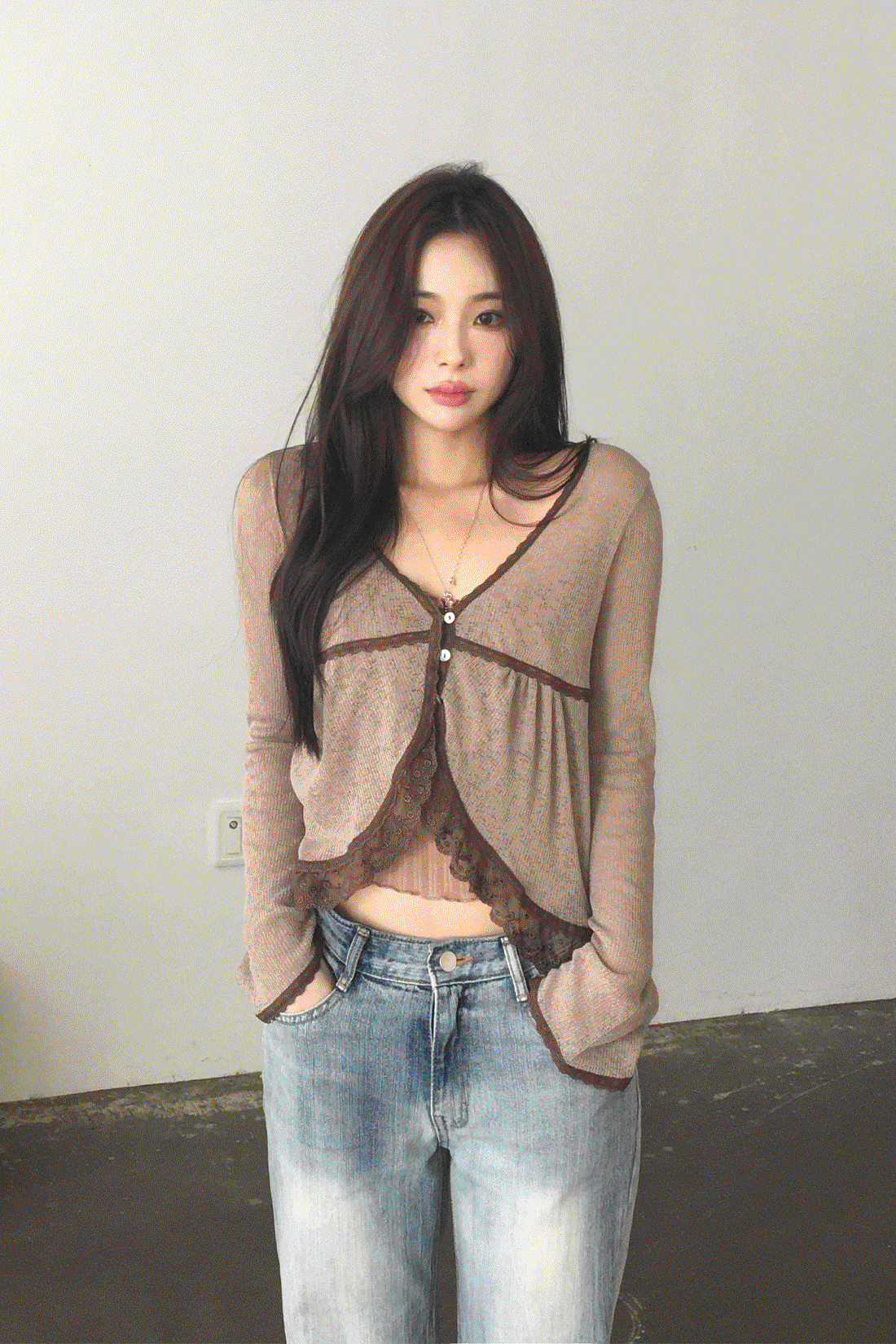 [얼리어텀🍓] 베니 프릴 가디건 - 3color