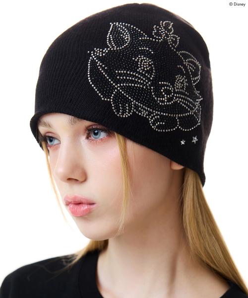 [MARIE] HOTFIX BEANIE(BLACK)