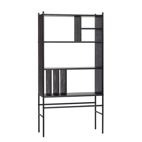 [Hübsch] Divide Shelf Unit Black